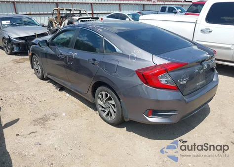 2016 Honda Civic Ex from USA, damaged, VIN 19XFC2F74GE004412